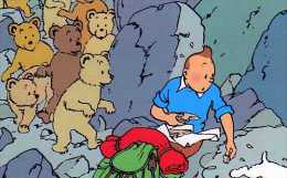 HERGE Tintin Milou, Oursons, Sac A Dos De Montagnard - Hergé