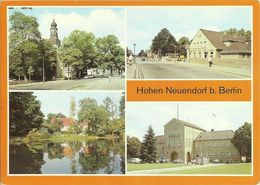 AK Hohen Neuendorf Oranienburg Mehrbild-Farbfoto 1986 DDR #2073 - Hohen Neuendorf
