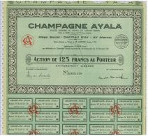 Champagne Ayala à Ay Dans La Marne - Agriculture