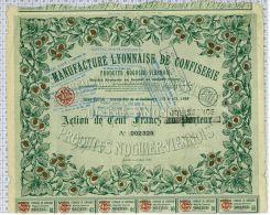 Manufacture Lyonnaise De Confiserie, Produits Noguier Viennois - Agriculture