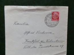 39/815    LETTRE  1937   OBL. - Sonstige & Ohne Zuordnung