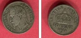 50 CENTIMES NAPOLEON III 1864 A   TTB+ 10 - 50 Centimes