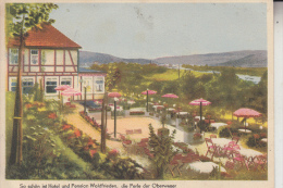 3472 BEVERUNGEN, Hotel, Pension "Waldfrieden", 1952 - Beverungen