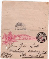 Pays-Bas: 1902 Jolie Lettre Prêt à Poster Voyagé Vers Frankfurt - Brieven En Documenten