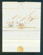 1832.- ROSAS A VILLANUEVA - ...-1850 Prephilately