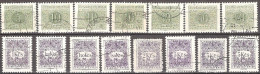 CZECHOSLOVAKIA  #    STAMPS FROM YEAR 1954 - Timbres-taxe