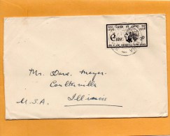 Ireland Old Cover Mailed To USA - Brieven En Documenten