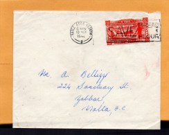 Ireland Old Cover Mailed To Malta - Storia Postale