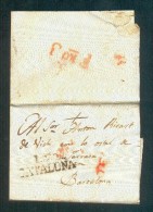 1832.- IGUALADA A BARCELONA - ...-1850 Prephilately