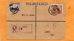 South Africa 1929 Registered Cover - Covers & Documents