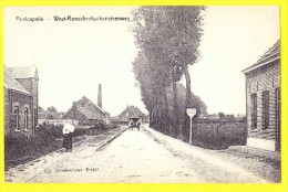 * Poelcapelle - Poelkapelle (Langemark - Ieper - Ypres) * (Uitg Verbeken - Loys) West Roosebeekschensteenweg, Tramway - Langemark-Poelkapelle