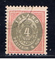 IS Island 1900 Mi 20 Ziffermarke - Gebraucht