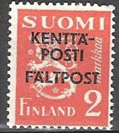 FINLAND  #    STAMPS FROM YEAR 1943 - Militari