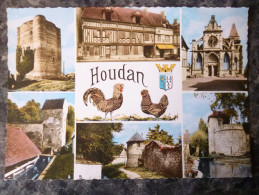 HOUDAN (78).MULTIVUES.JOLIE CARTE DES ANNEES 60.TBE. - Houdan