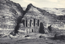 JORDANIE,JORDAN,ED DEIR,PETRA DE MA´AN,TEMPLE,MONASTERE CHRETIEN,NABATEENS,taillé E Dans La Roche - Giordania