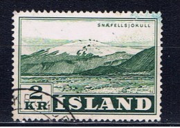 IS+ Island 1957 Mi 316 Snaefellsjökull - Used Stamps