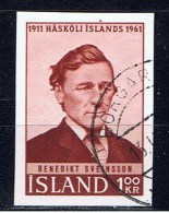 IS Island 1961 Mi 356 B Benedikt - Used Stamps