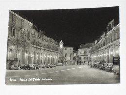 FERMO - Piazza Del Popolo - Notturno - 1963 - Fermo