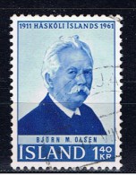 IS+ Island 1961 Mi 357 Björn M. - Used Stamps