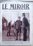 LE MIROIR N° 65 / 21-02-1915 ALBERT 1er ROI DE BELGIQUE KRONPRINZ BRUXELLES SOUS-MARIN BLANGY BOMBARDEMENT LILLE WOÈVRE - Guerre 1914-18