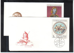 FDC607  TSCHECHOSLOWAKEI CSSR 1970  MICHL NR. 1943/44 Auf 2  FDC - FDC