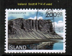 ICELAND   Scott  # 714 VF USED - Used Stamps