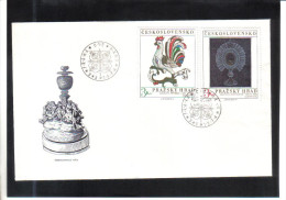 FDC611  TSCHECHOSLOWAKEI CSSR 1974  MICHL NR. 2201/02 Auf 1 FDC - FDC