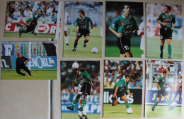 8 Photos Officielles Foot SEDAN Année 2000 - Uniformes Recordatorios & Misc