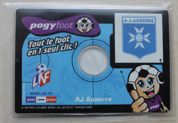 1 Carte Pogyfoot  Foot  AJA AUXERRE . Jeu Pour PC Ou Mac - Uniformes Recordatorios & Misc