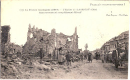 60 LASSIGNY  EGLISE EN RUINES - Lassigny