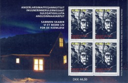 #Greenland 2014. Homeless Charity. Bloc. MNH(**) - Blocks & Sheetlets