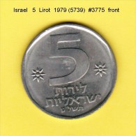 ISRAEL    5  LIROT  1979  (YR. 5739) (KM # 90) - Israel
