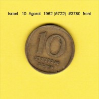 ISRAEL    10  AGOROT  1962  (YR. 5722) (KM # 26) - Israël