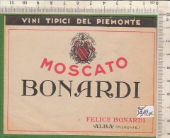 PO3420C# ETICHETTA VINO MOSCATO BONARDI - ALBA - Blancs