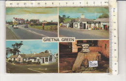 PO3568C# REGNO UNITO - GRETNA GREEN - SCOTLAND FIRST HOUSE - INCUDINE - GRETNA GREEN SMITHY ORIGINAL ANVIL   VG 1977 - Dumfriesshire