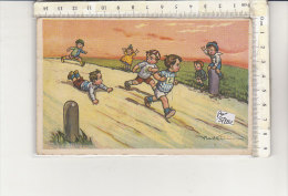 PO3728C#  BAMBINI - ILLUSTRATORI CASTELLI - SPORT MARATONA  VG 1942 - Castelli