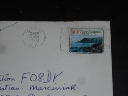 LETTRE NOUVELLE ZELANDE NEW ZEALAND AVEC YT 694 - COTE DE KAIROURA - - Brieven En Documenten