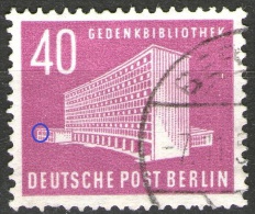 Berlin Nr.122 Mit Abart - Abarten Und Kuriositäten
