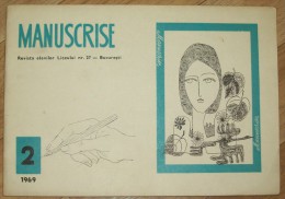 MANUSCRISE,REVISTA ELEVILOR LICEULUI G.CALINESCU-1970 PERIOD - Alte Bücher