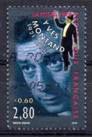 France ; 1994 ;n°Y : 2901 ; Ob ; "  Yves Montand " ; Cote Y (2006) :    1.50   E. - Sonstige & Ohne Zuordnung