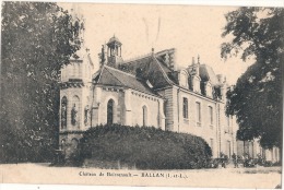 Château De Bois Renault Ballan Timbrée TTB - Ballan-Miré