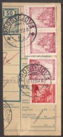 BuM0621 - Böhmen Und Mähren (1939) Prostejov 1 / Rovecne (Postal Parcel Dispach) Tariff: 50h + 3,20K - Covers & Documents