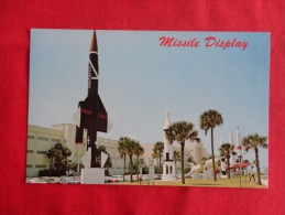 Missile Display Patrick Air Force Base  Florida  Not Mailed - Ref 1156 - Orlando