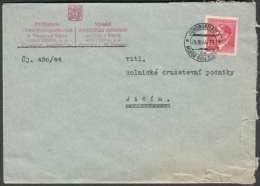 BuM0778 - Böhmen Und Mähren (1944) Jungbunzlau 1 - Mlada Boleslav 1 (letter) Tariff: 1,20K - Storia Postale