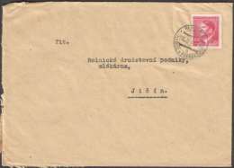 BuM0693 - Böhmen Und Mähren (1944) Horschitz - Horice V Podkrkonosi (letter) Tariff: 1,20K - Briefe U. Dokumente