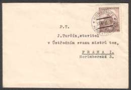 BuM0695 - Böhmen Und Mähren (1940) Horschitz - Horice V Podkrkonosi (letter) Tariff: 1,20K - Lettres & Documents