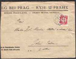 BuM0753 - Böhmen Und Mähren (1941) Keeg - Kyje (letter) Tariff: 1,20K - Covers & Documents