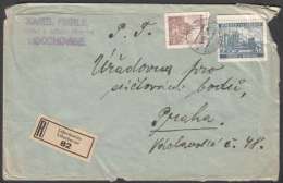 BuM0763 - Böhmen Und Mähren (1940) Libochowitz - Libochovice (R-letter) - Lettres & Documents