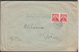 BuM0780 - Böhmen Und Mähren (1944) Mlasowitz - Mlazovice (letter) Tariff: 2,40K - Lettres & Documents