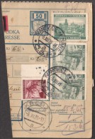 BuM0618 - Böhmen Und Mähren (1939) Ivanovice Na Hane / Kremze (Postal Parcel Dispach) Tariff: 50h + 9,30K - Brieven En Documenten